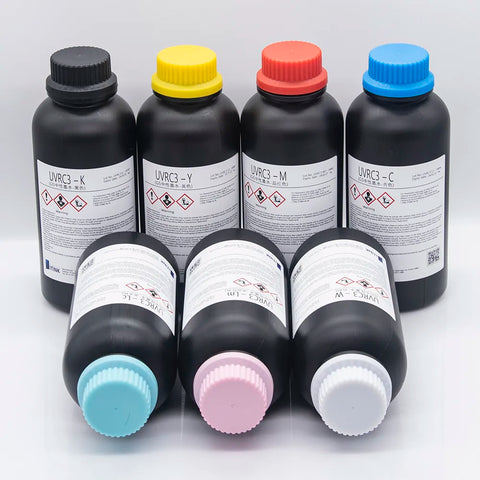 Korean IT UVRC3 Neutral UV Ink - 1L for Ricoh Gen5/Gen6, KM1024 & CE4M product image 6