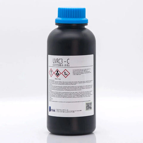 Korean IT UVRC3 Neutral UV Ink - 1L for Ricoh Gen5/Gen6, KM1024 & CE4M