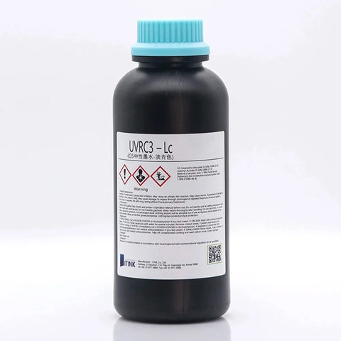 Korean IT UVRC3 Neutral UV Ink - 1L for Ricoh Gen5/Gen6, KM1024 & CE4M
