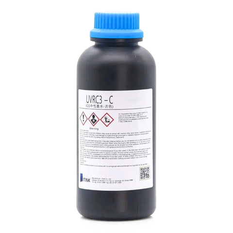 Korean IT UVRC3 Neutral UV Ink - 1L for Ricoh Gen5/Gen6, KM1024 & CE4M