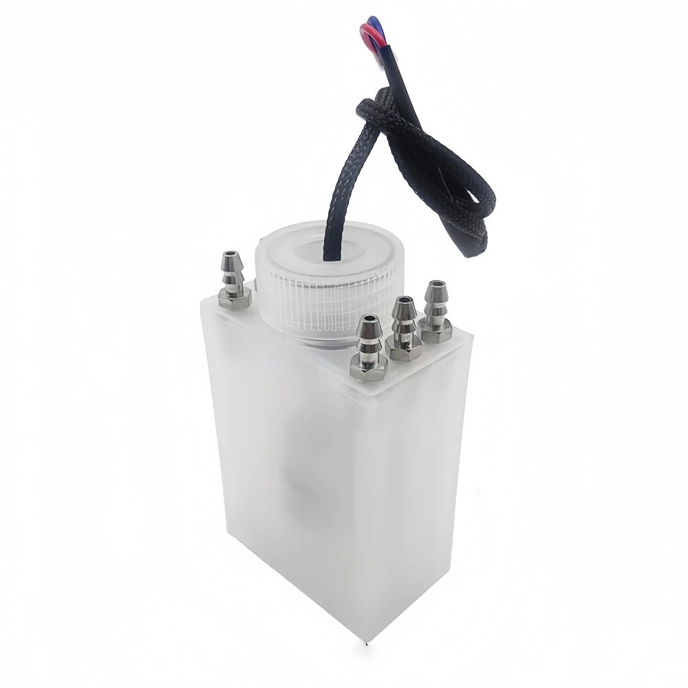 Metal-Reinforced Six-Hole Transparent UV Secondary Ink Cartridge image 2