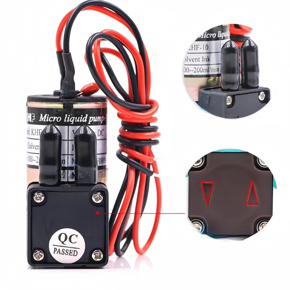 KHF-30 24V Diaphragm Ink Pump for solvent ink systems image 2