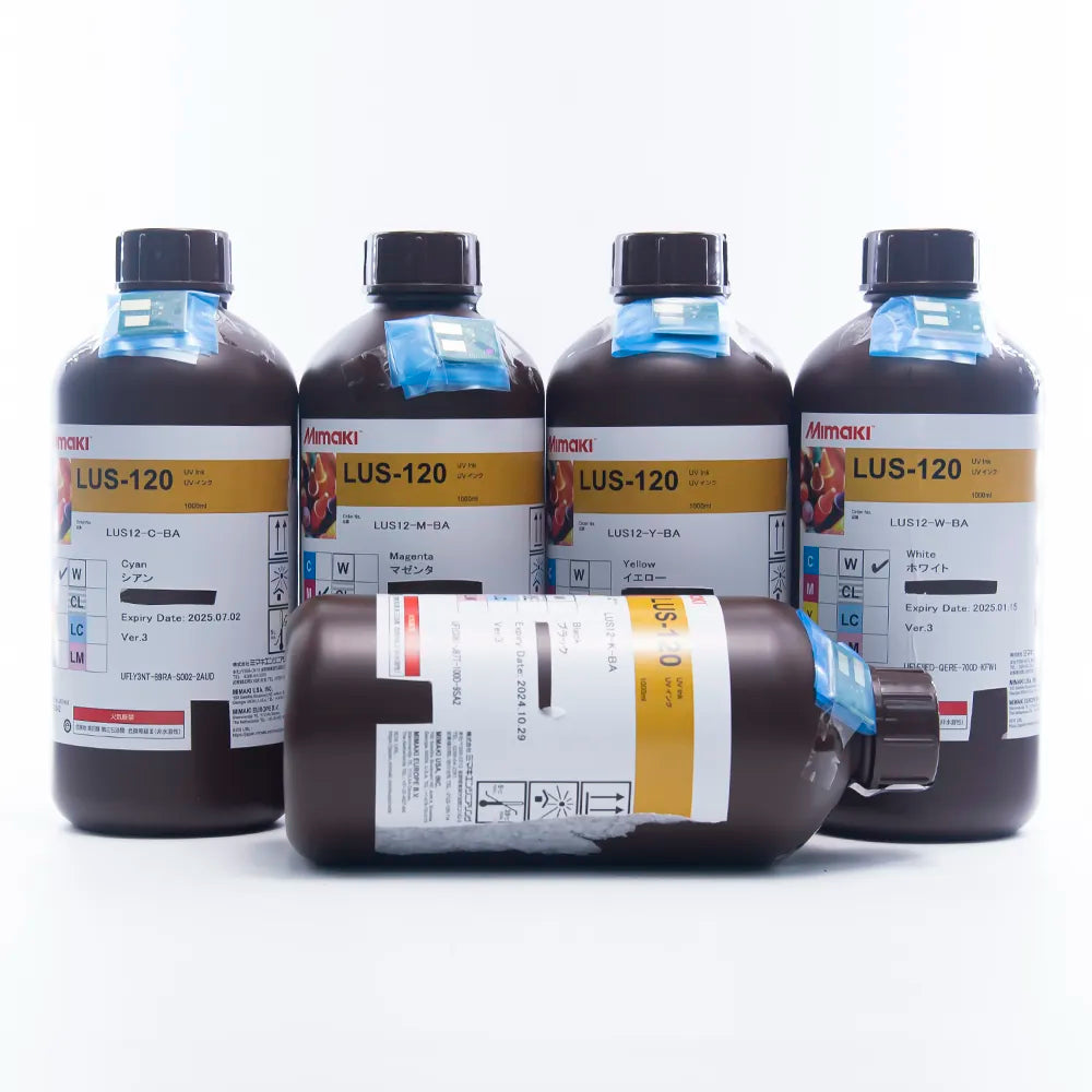 Mimaki LUS 120 UV Ink - 1L for JFX200-1213 EX/JFX200-2513/JFX200-2513 EX product image 5