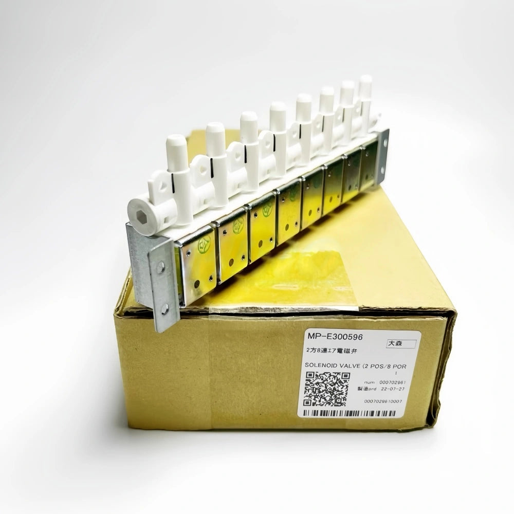 E300596 - Original Mimaki UJV-160 Solenoid Valve 2 Pos / 8 Ports image 4