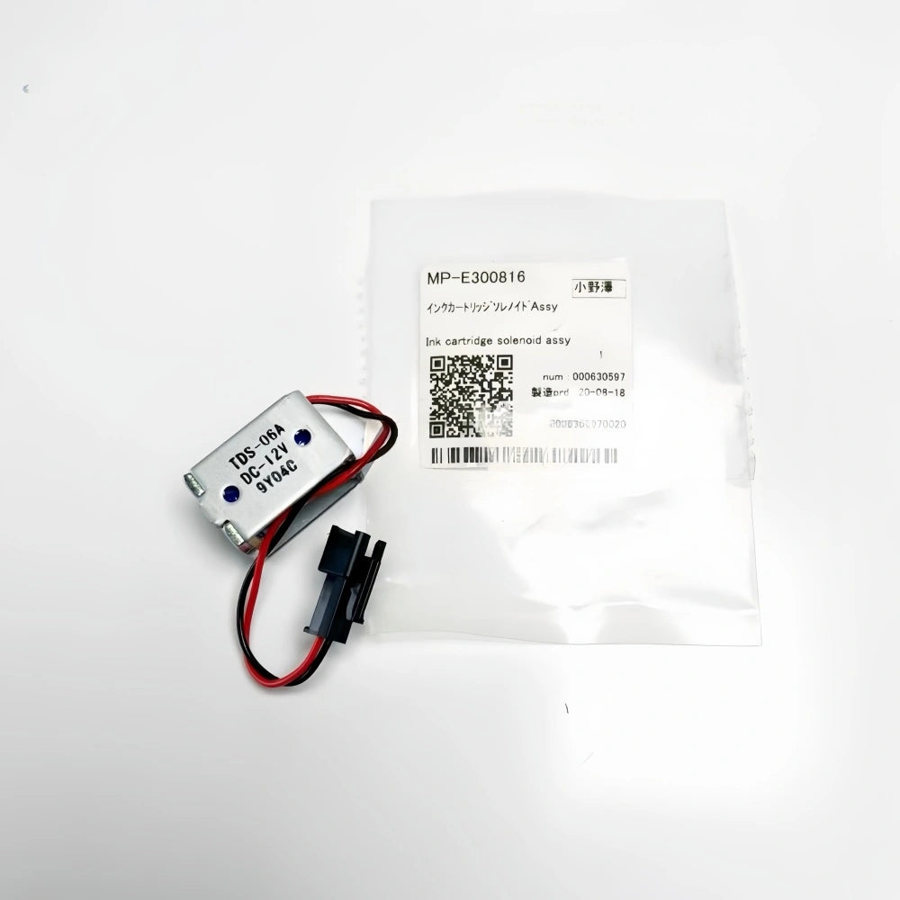 E300816 / E301395 - Original Mimaki JV33 Ink Cartridge Solenoid Assy image 3