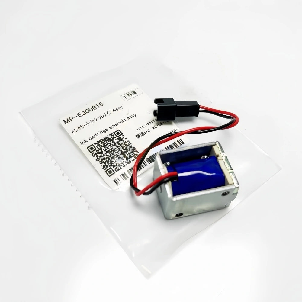 E300816 / E301395 - Original Mimaki JV33 Ink Cartridge Solenoid Assy image 6