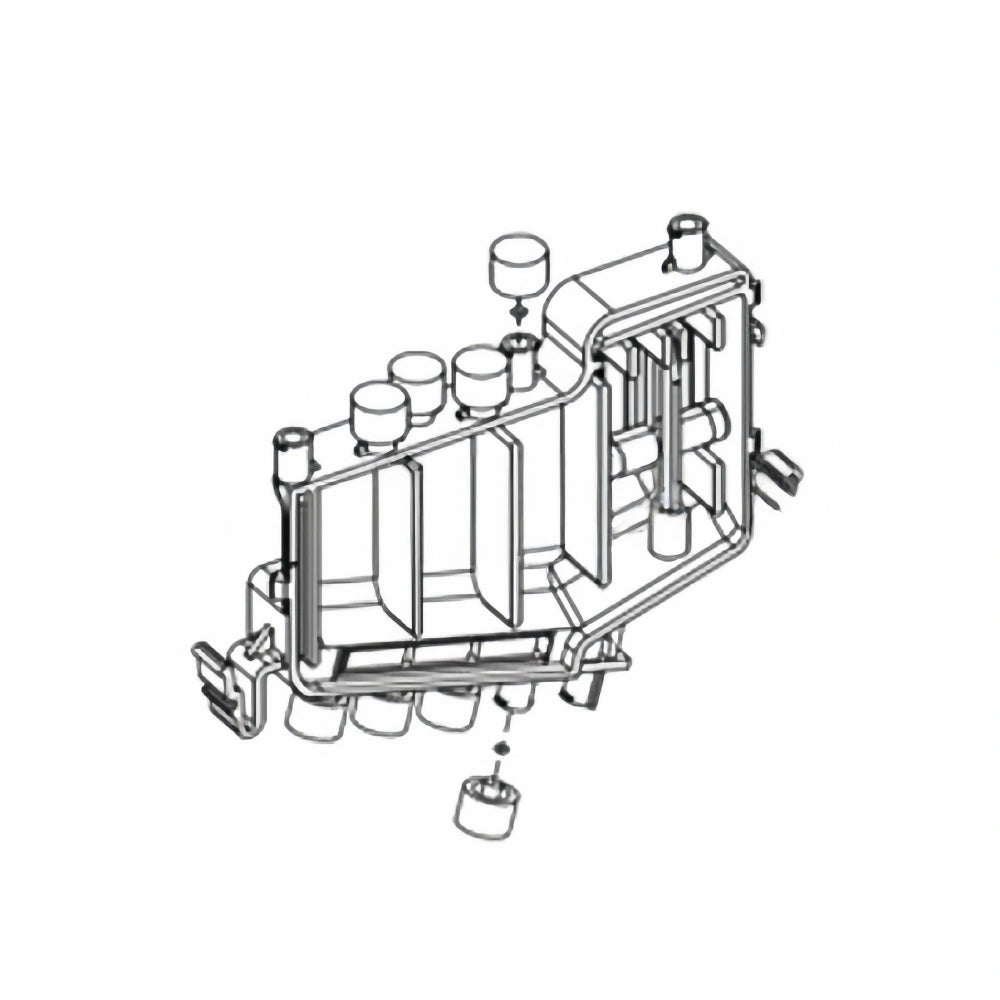 M014411 - Original Mimaki JFX500 Sub Tank Assy for Maintenance White image 3