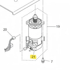 TS1981273 - Original Mimaki Y-Motor Brush image 4