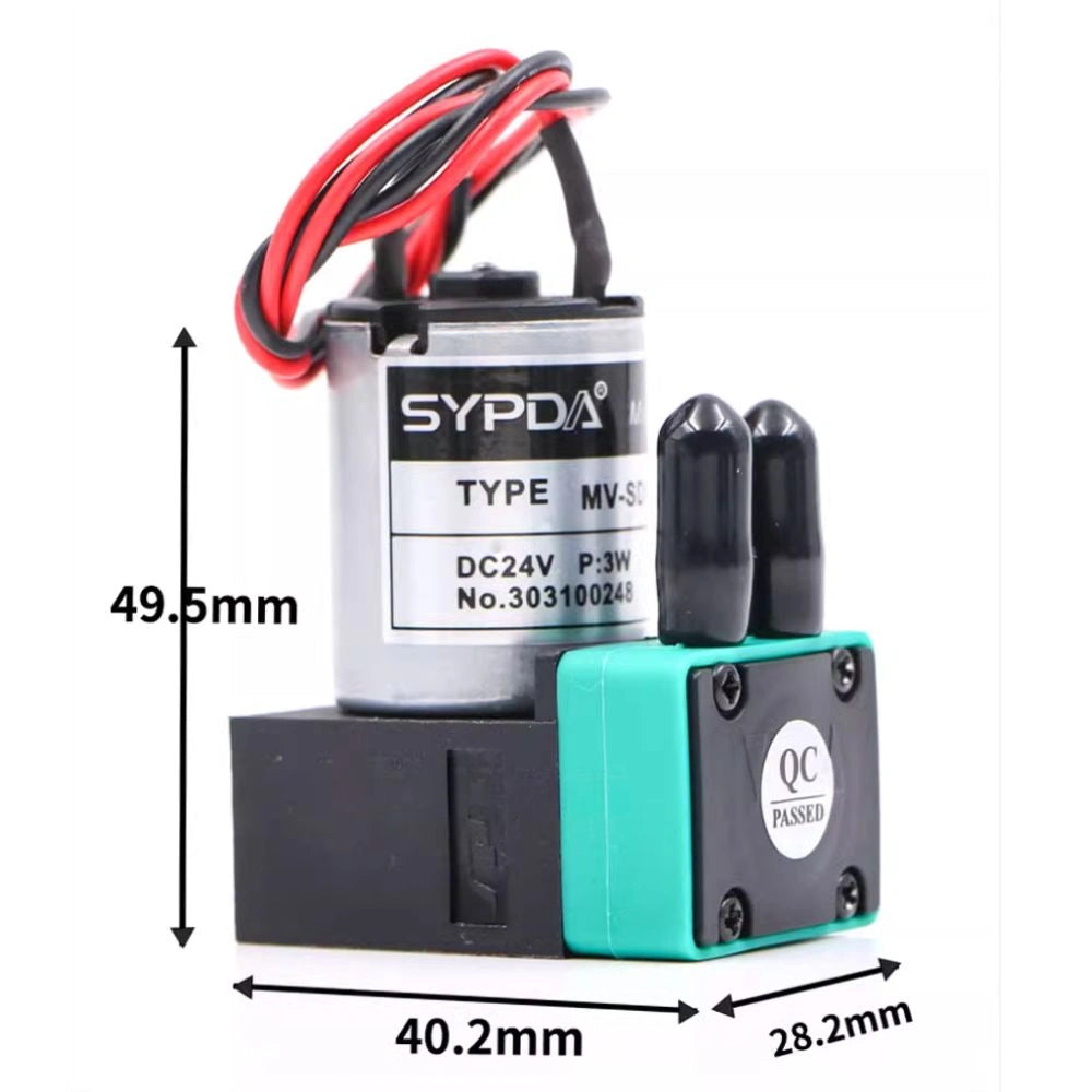 SYPDA MV-SD100Euv 24V Diaphragm Ink Pump for UV ink systems image 3