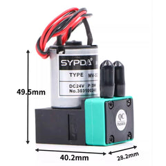 SYPDA MV-SD100Euv 24V Diaphragm Ink Pump for UV ink systems image 3