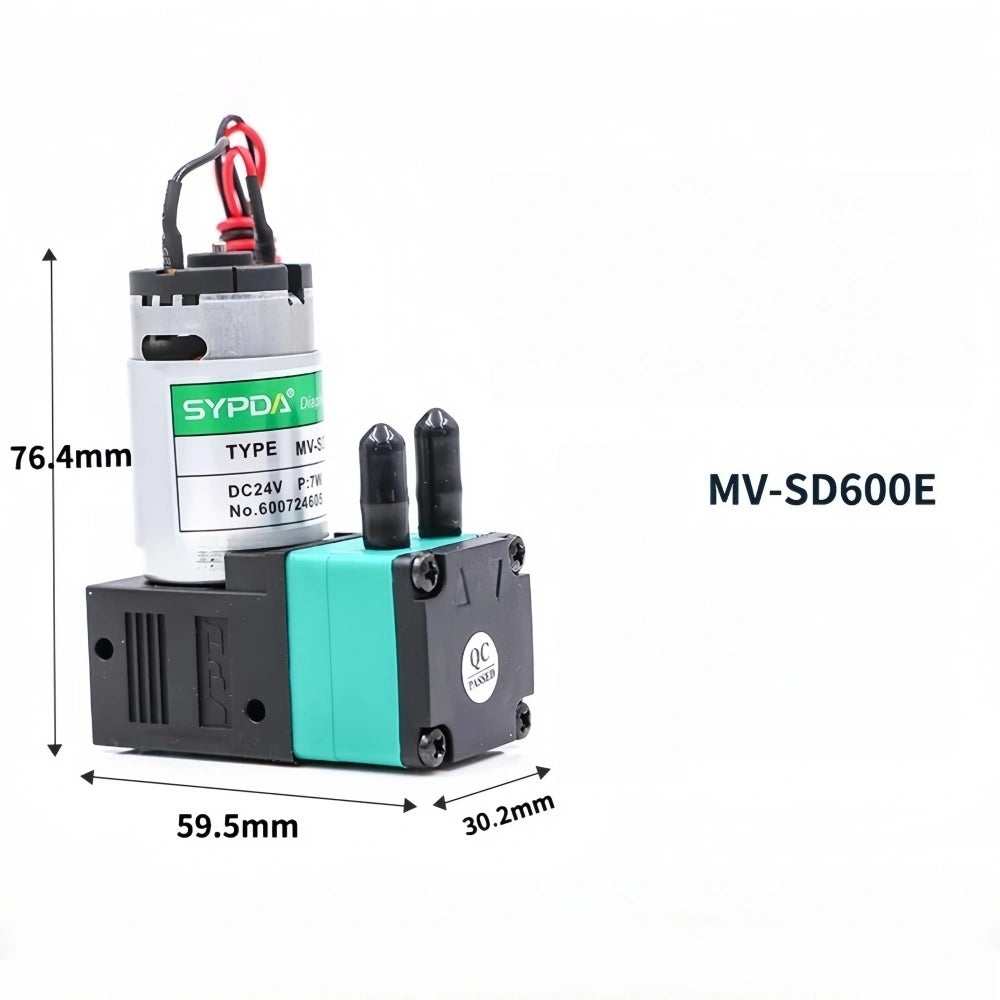 SYPDA MV-SD600E 24V Diaphragm Ink Pump for white UV ink circulation image 5