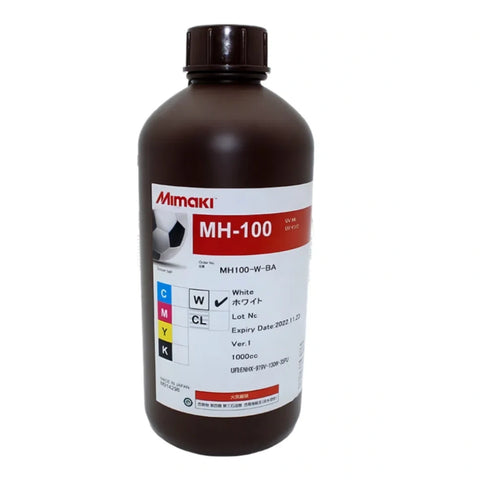 Mimaki MH-100 UV Ink - 1L/4.8L for 3DUJ-553/3DUJ-2207 product bottle