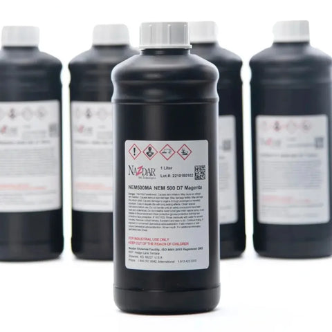 NaZdar Nem500 Neutral UV Ink - 1L for Epson DX5/XP600/i3200 & Ricoh Gen5i product bottle