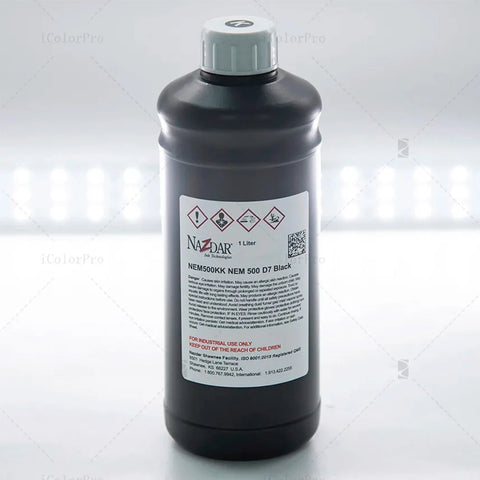 NaZdar Nem500 UV 1L Epson DX5/XP600/i3200 Ricoh Gen5i — حبر UV محايد — لنظام UV