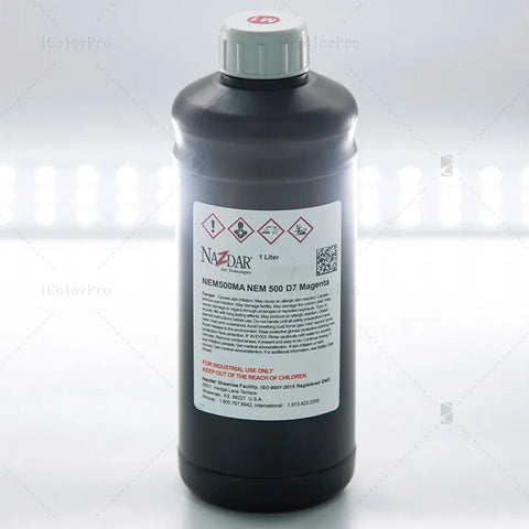 NaZdar Nem500 UV 1L Epson DX5/XP600/i3200 Ricoh Gen5i — حبر UV محايد — لنظام UV
