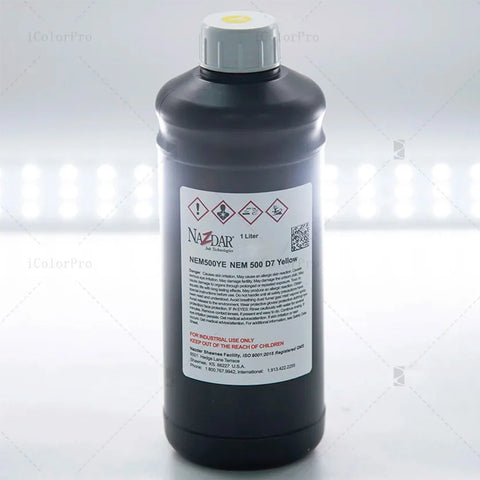 NaZdar Nem500 UV 1L Epson DX5/XP600/i3200 Ricoh Gen5i — حبر UV محايد — لنظام UV