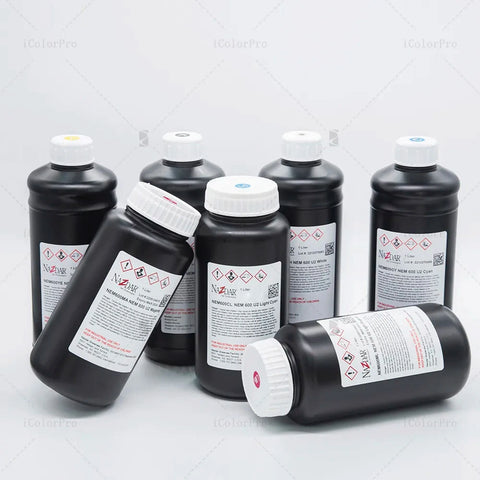 NaZdar Nem600 UV 1L Ricoh Gen5/Gen6 KM1024 CE4M — encre UV neutre — pour UV