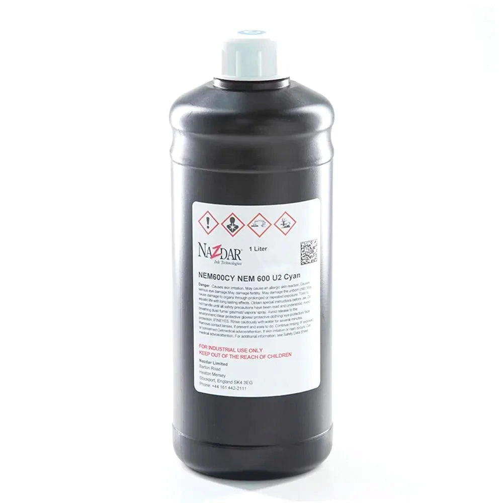 NaZdar Nem600 UV 1L Ricoh Gen5/Gen6 KM1024 CE4M — encre UV neutre — pour UV