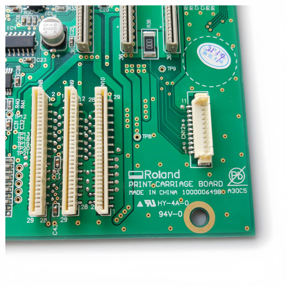 Roland VS640 Print Carriage Board Options - W701407010 Reference image 6