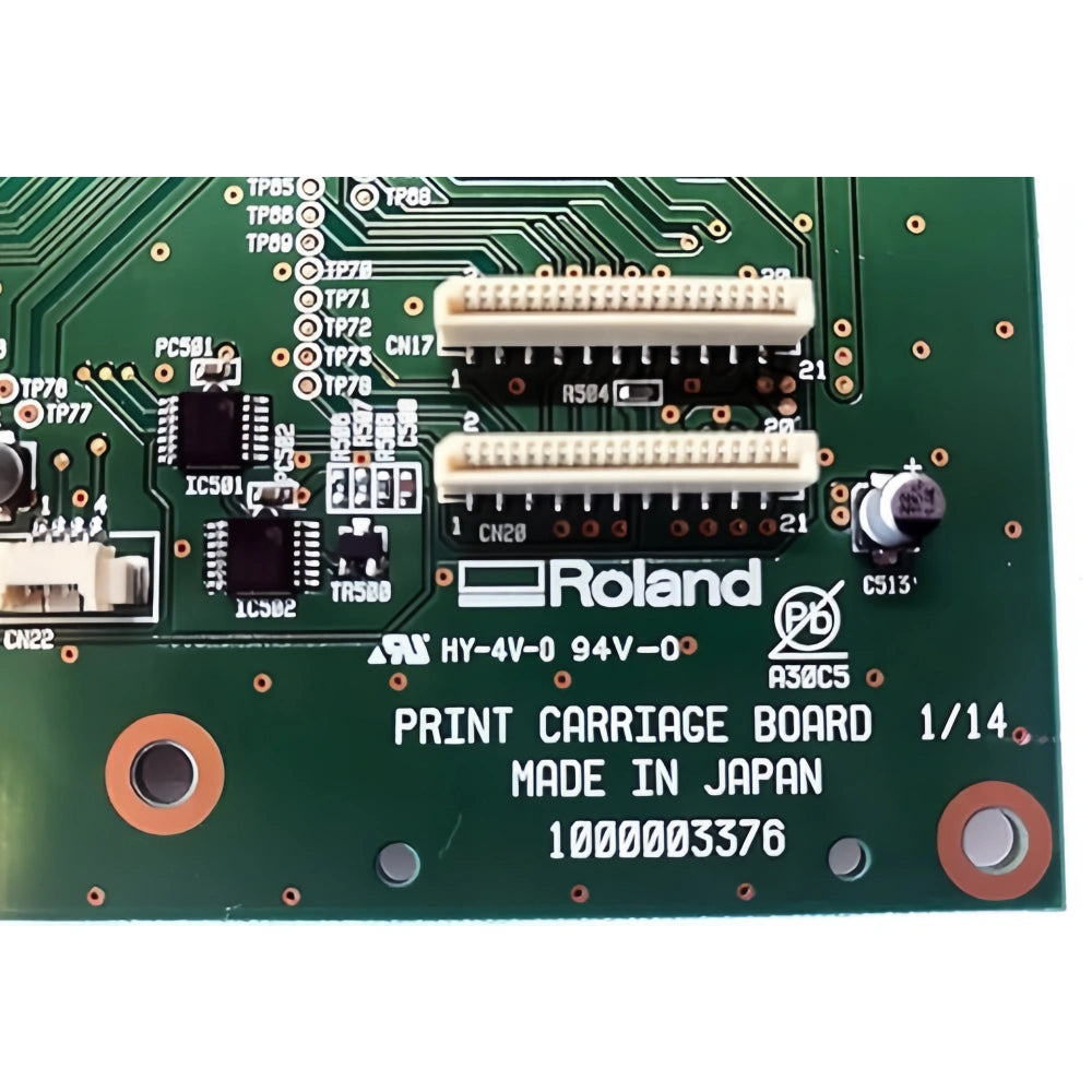 Roland XJ740 Print Carriage Board - W700731310 Reference image 3
