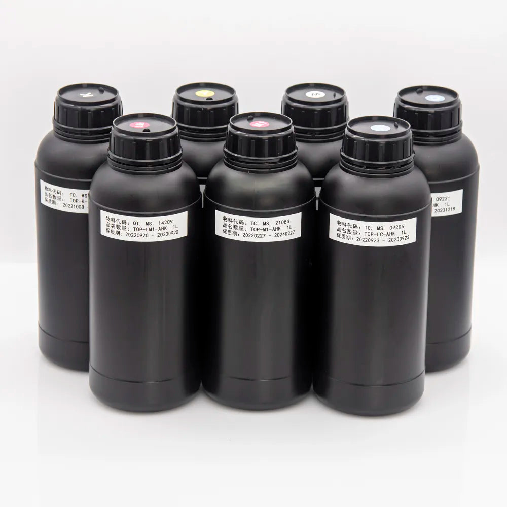 TaiWan Royaljet AHK Hard UV Ink - 1L for Ricoh Gen5/Gen6, KM1024 & CE4M product image 3