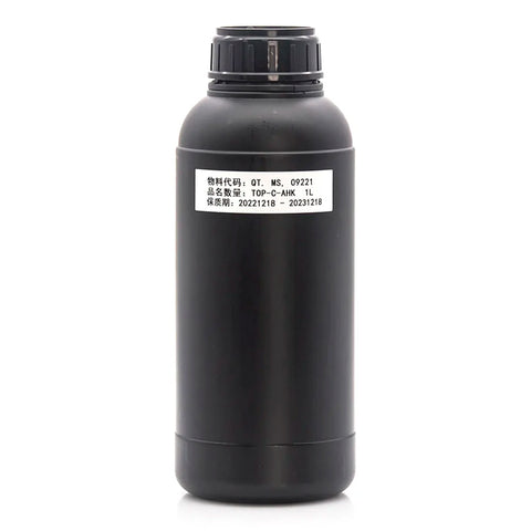TaiWan Royaljet AHK Hard UV Ink - 1L for Ricoh Gen5/Gen6, KM1024 & CE4M Cyan ink bottle