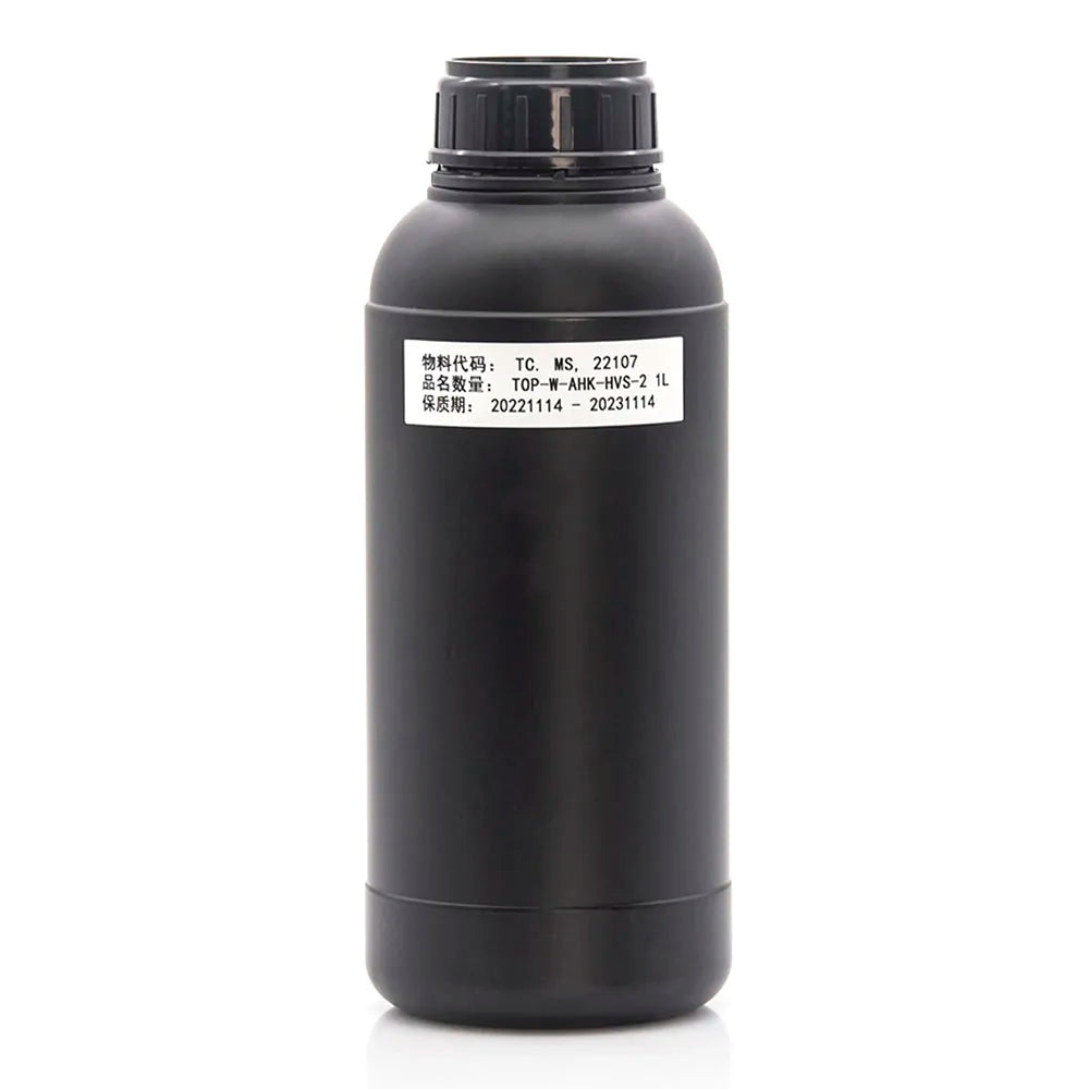 TaiWan Royaljet AHK Hard UV Ink - 1L for Ricoh Gen5/Gen6, KM1024 & CE4M White ink bottle