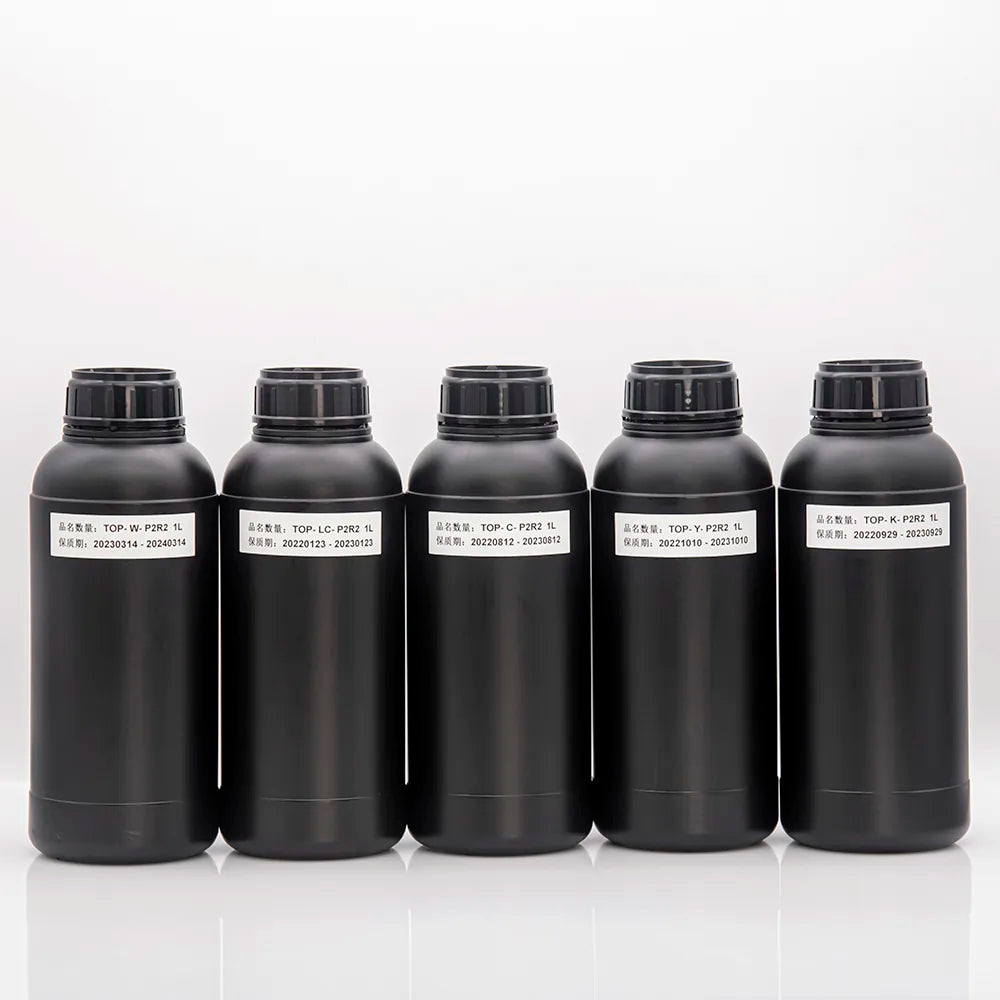 TaiWan Royaljet P2R2 Soft UV Ink - 1L for Ricoh Gen5/Gen6, KM1024 & CE4M Light Magenta ink bottle
