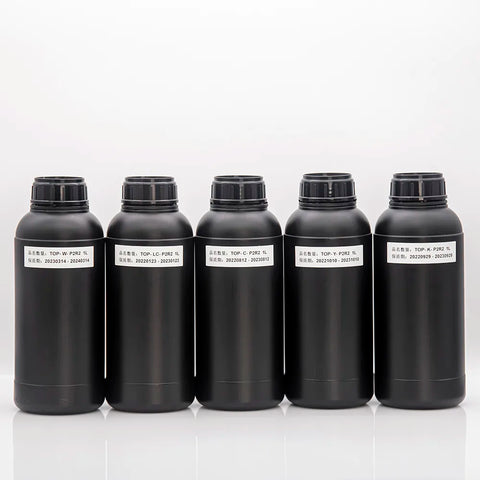 TaiWan Royaljet P2R2 Soft UV Ink - 1L for Ricoh Gen5/Gen6, KM1024 & CE4M Light Magenta ink bottle