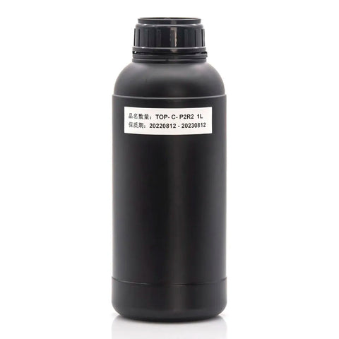 TaiWan Royaljet P2R2 Soft UV Ink - 1L for Ricoh Gen5/Gen6, KM1024 & CE4M Cyan ink bottle
