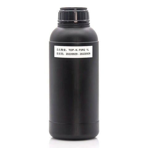 TaiWan Royaljet P2R2 Soft UV Ink - 1L for Ricoh Gen5/Gen6, KM1024 & CE4M Black ink bottle