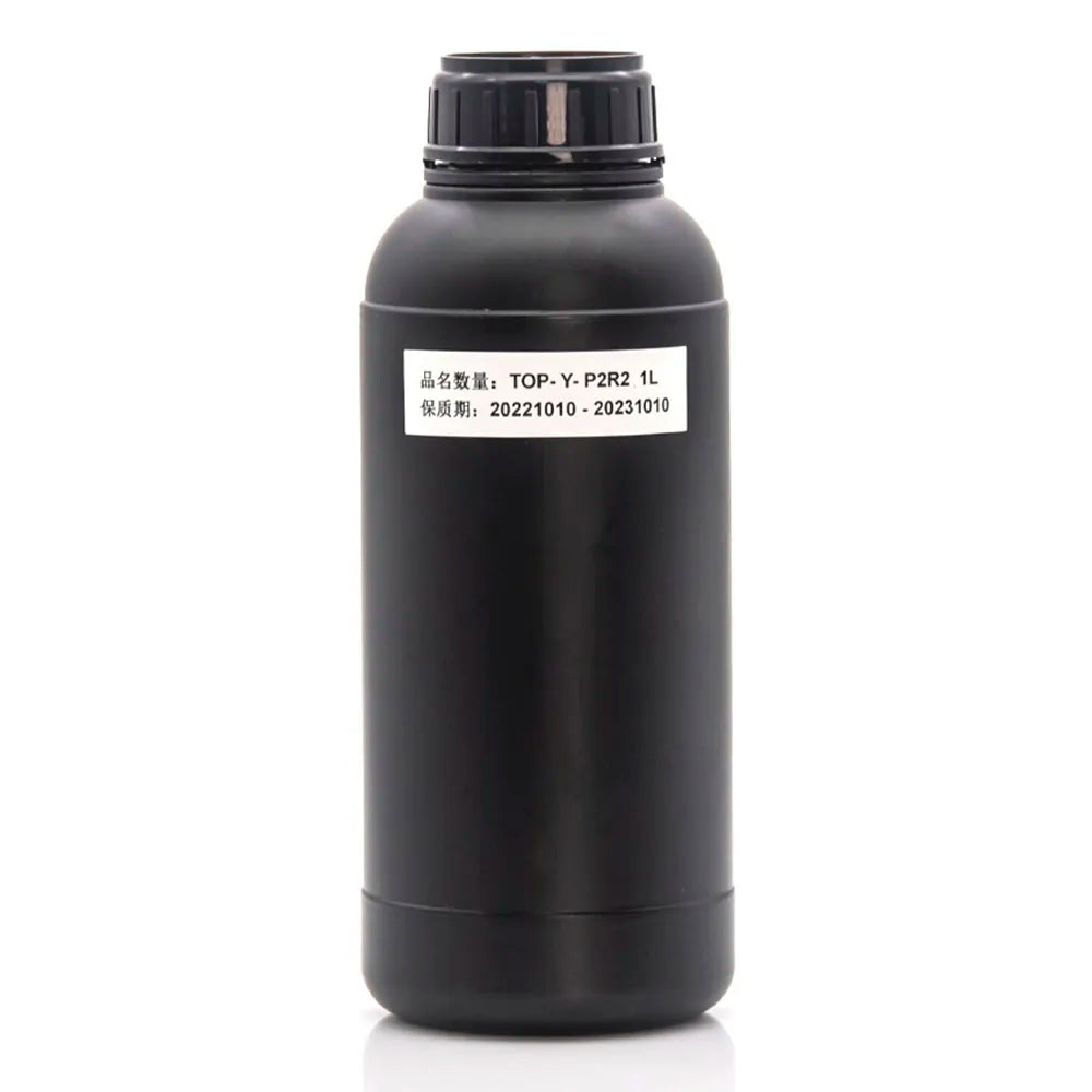 TaiWan Royaljet P2R2 Soft UV Ink - 1L for Ricoh Gen5/Gen6, KM1024 & CE4M Yellow ink bottle
