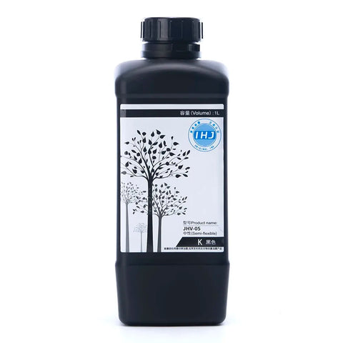 SAKATA JHV05 Hard UV Ink - 1L for Ricoh Gen5/Gen6, KM1024 & CE4M Black ink bottle