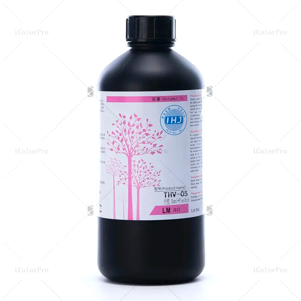 THV05 Neutral UV Ink - 1L for Konica, Ricoh & Toshiba UV Printheads Light Magenta ink bottle