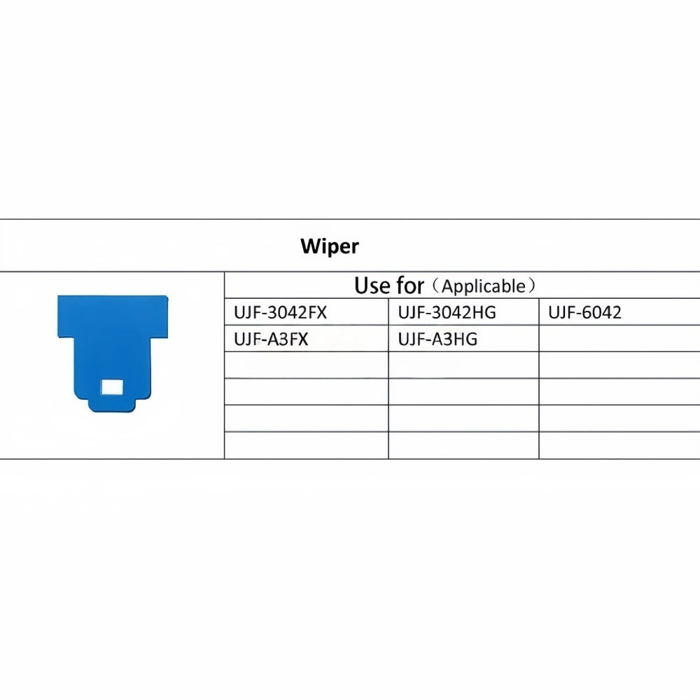 SPA-0287 - Original Mimaki UJF-3042 Rubber Wiper Assy (3 pcs) image 5