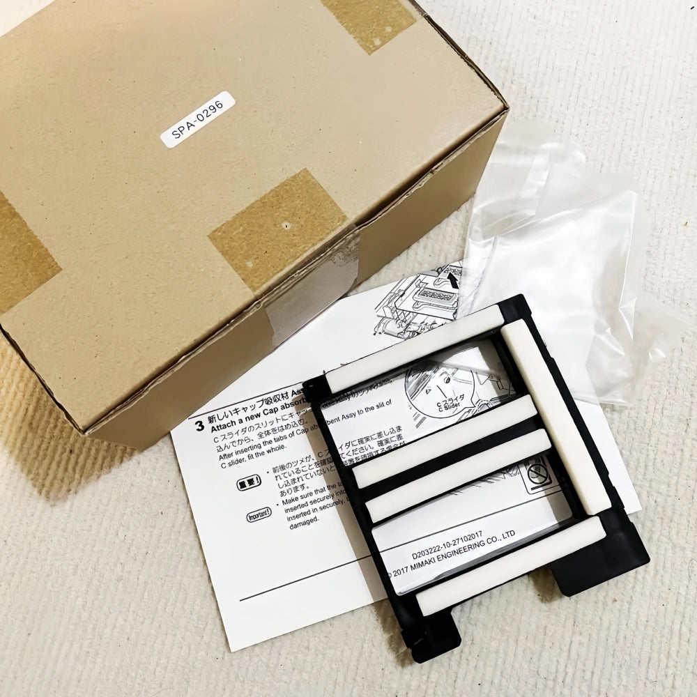 SPA-0296 - Original Mimaki UCJV Cap Absorber Set image 6