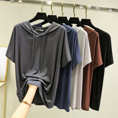 Kapüşonlu üst Short-Sleeve T-shirt