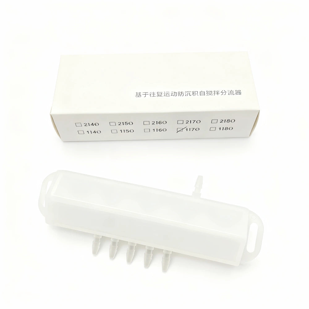Ink Shunt Model 6 - 1 Inlet, 5 Outlets, No Air Hole product image 6