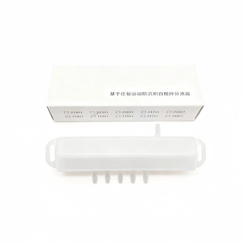 Ink Shunt Model 8 - 1 Inlet, 6 Outlets, No Air Hole product image 4