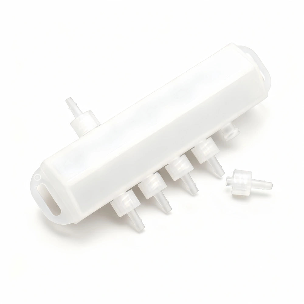 Transparent Ink Shunt Model 9 - 1 Inlet, 5 Outlets product image 6