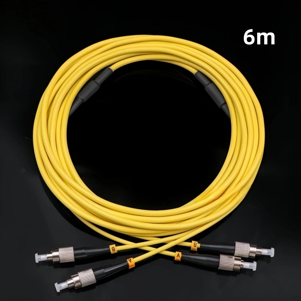 Square-Head Dual-Core Fiber Optic Cable image 10