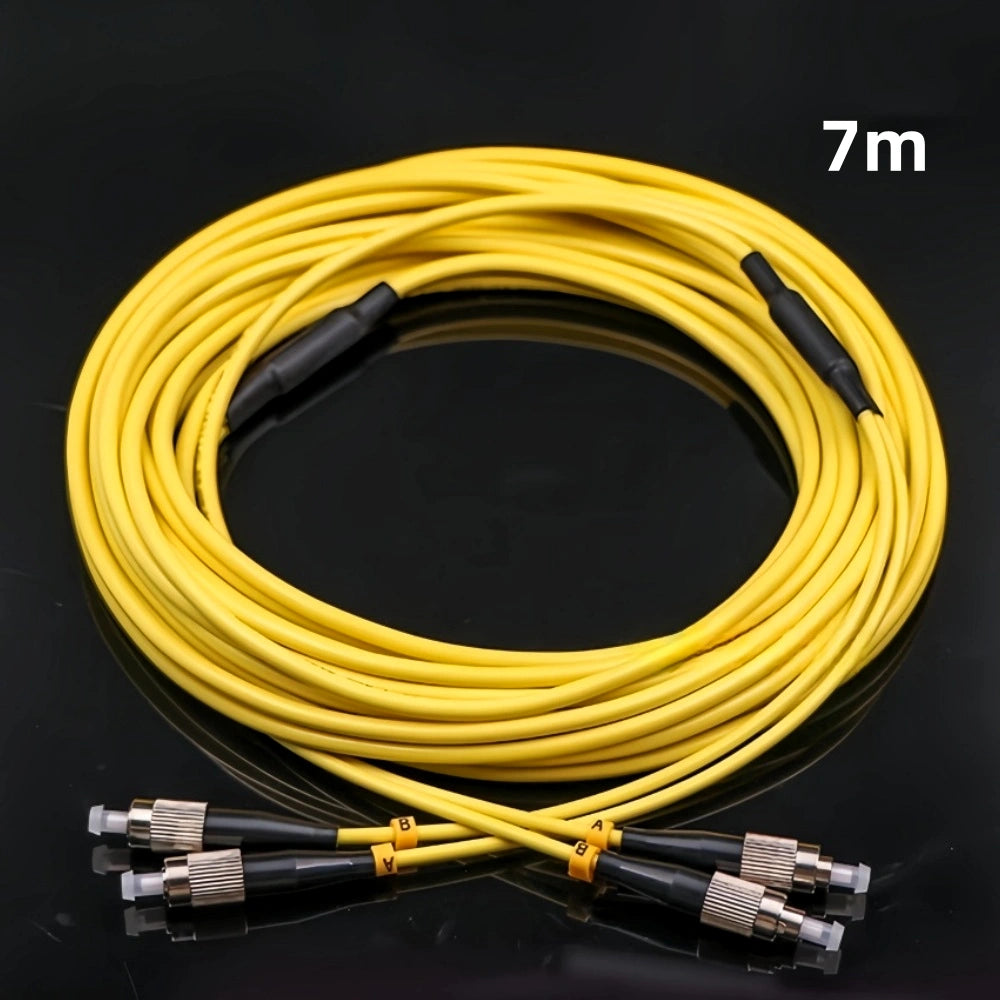 Square-Head Dual-Core Fiber Optic Cable image 11