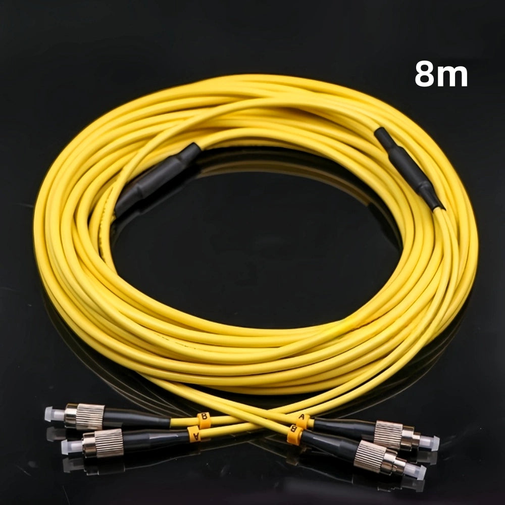 Square-Head Dual-Core Fiber Optic Cable image 12