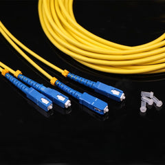 Square-Head Dual-Core Fiber Optic Cable image 3