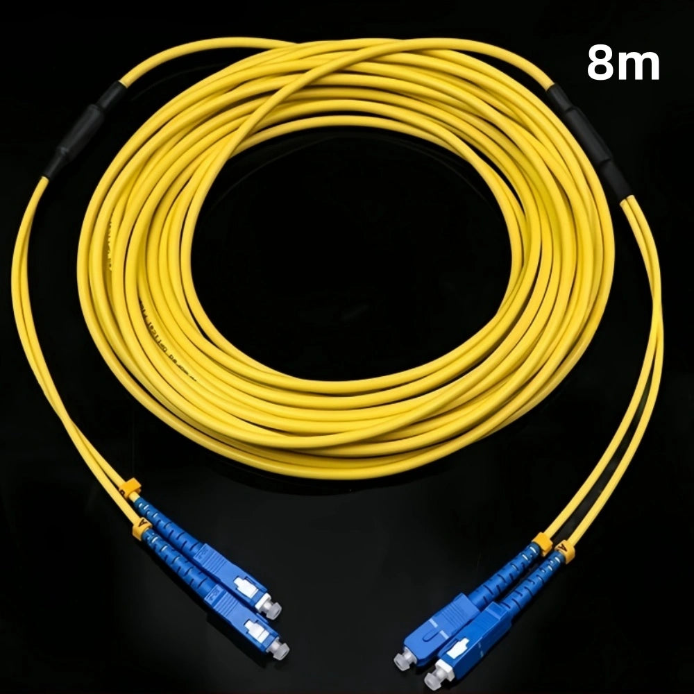Square-Head Dual-Core Fiber Optic Cable image 7