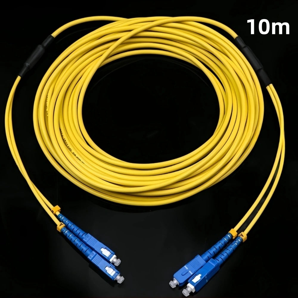 Square-Head Dual-Core Fiber Optic Cable image 8
