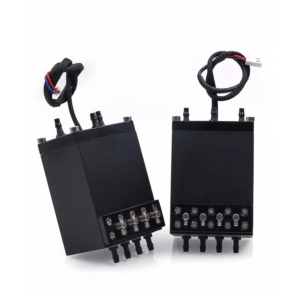 Sub Ink Cartridge – Galaxy UV Flatbed Black 4-Valve Aluminum Cartridge image 3