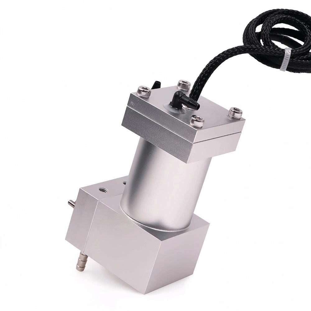 Sub Ink Cartridge – UV Flatbed Silver Metal Dual-Valve Cartridge image 3