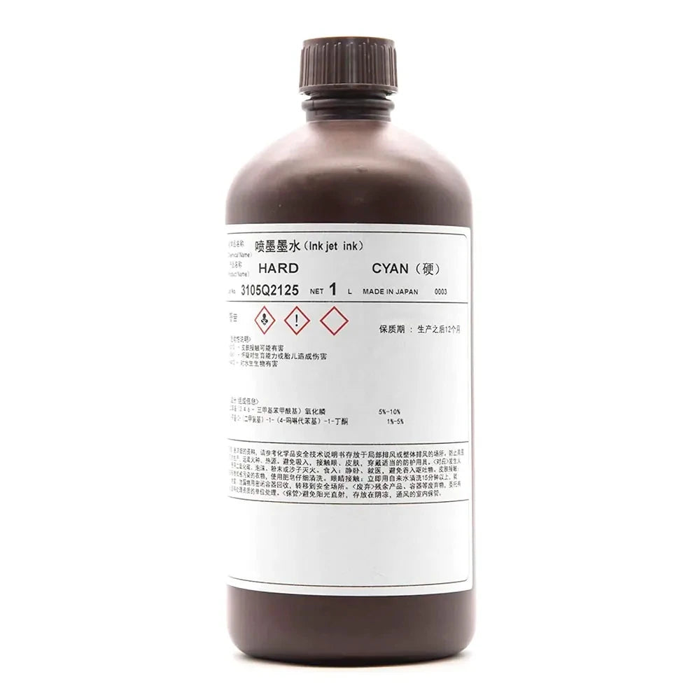 TOYO UV 1L Ricoh Gen5/Gen6 KM1024 CE4M — inchiostro UV rigido — per UV
