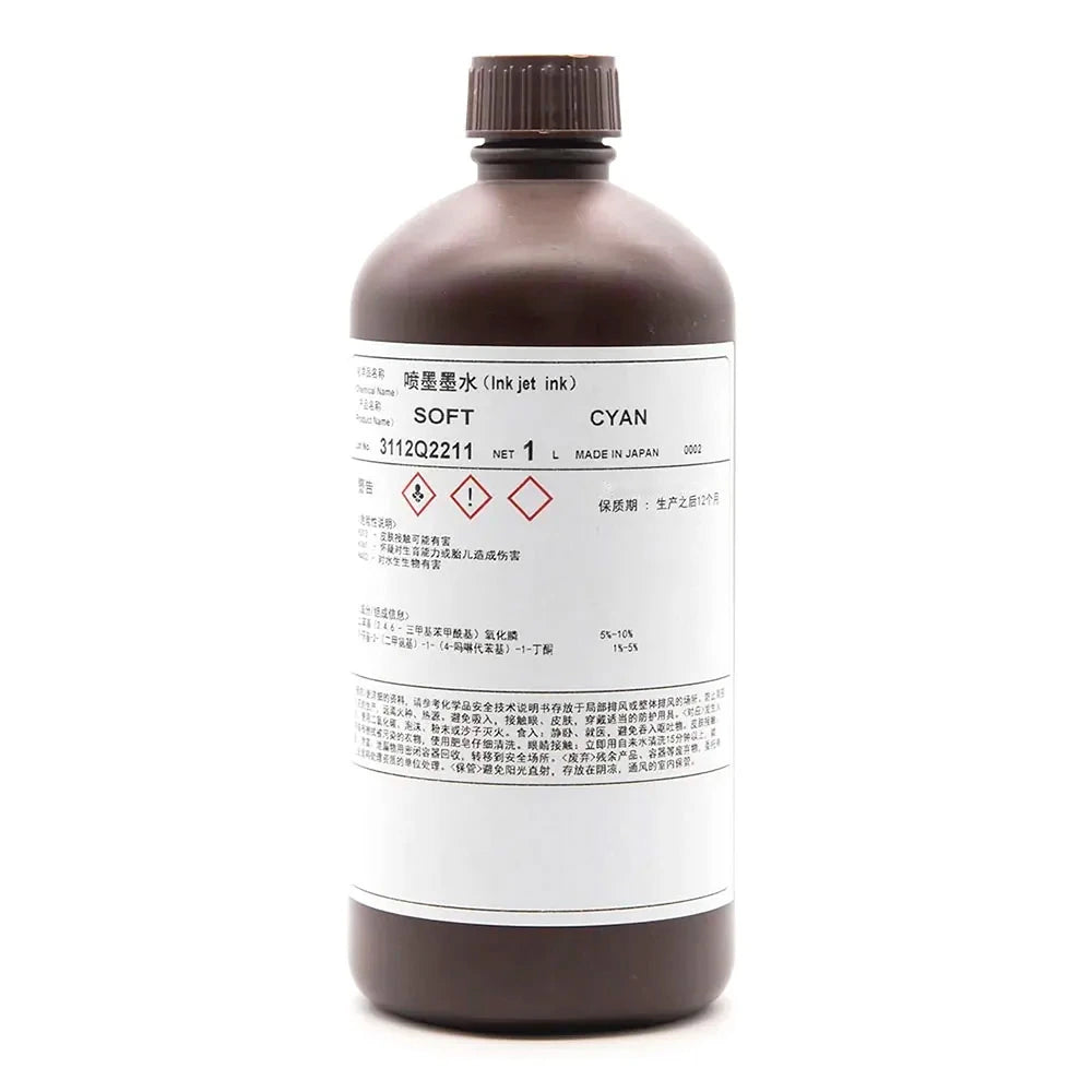 TOYO UV 1L Ricoh Gen5/Gen6 KM1024 CE4M — inchiostro UV flessibile — per UV